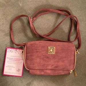 Phone charging Crossbody Bag